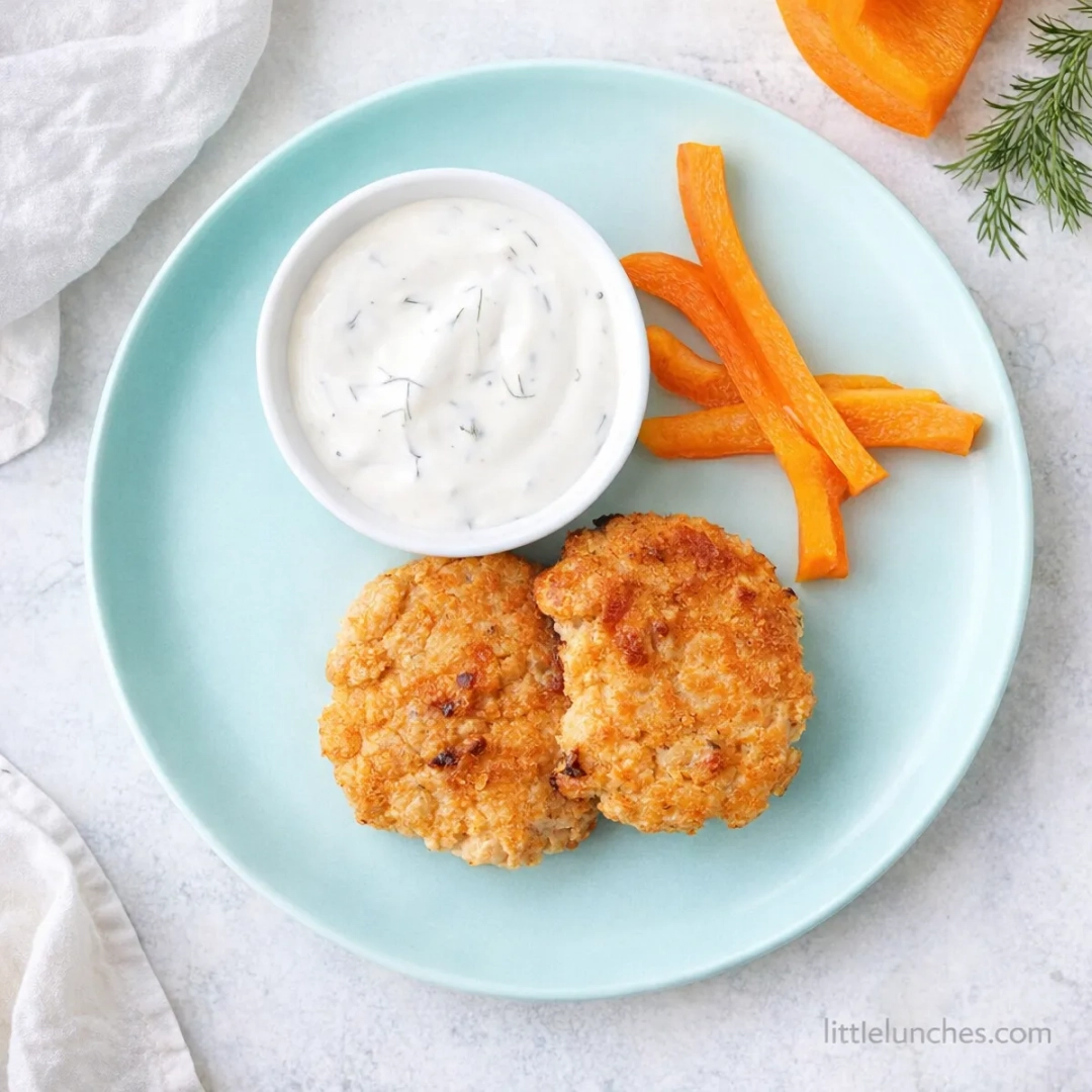 Baby salmon patties