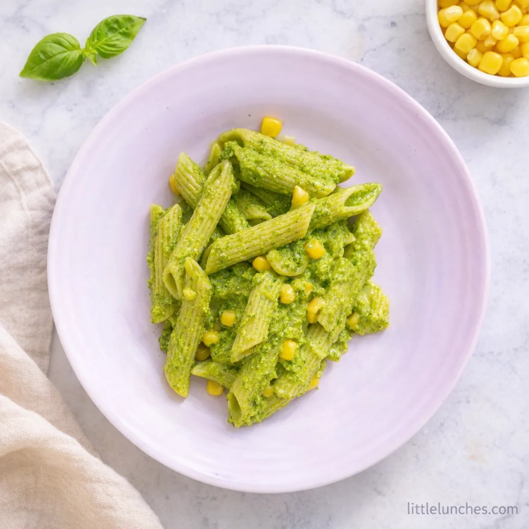 Baby spinach pesto pasta nut free