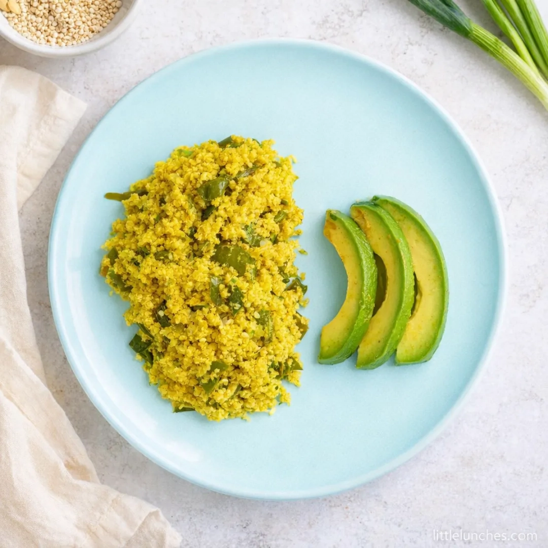 Baby tofu scramble