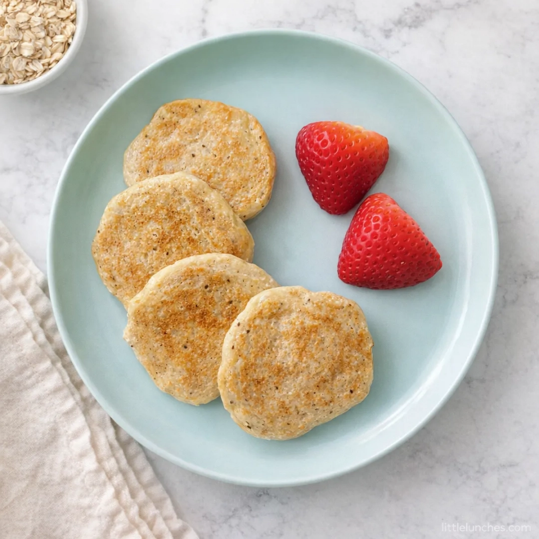 Banana chia pancakes