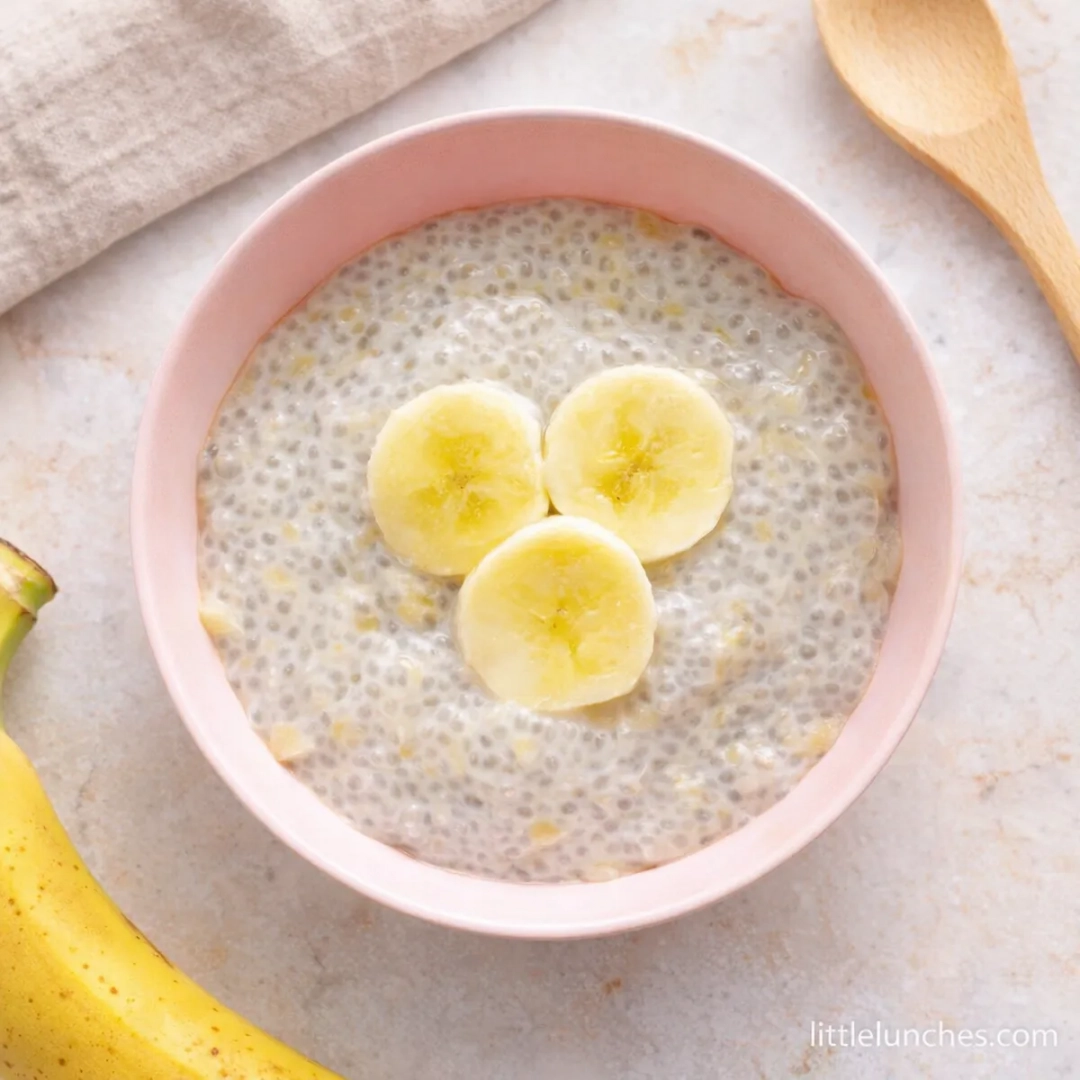 Banana chia pudding