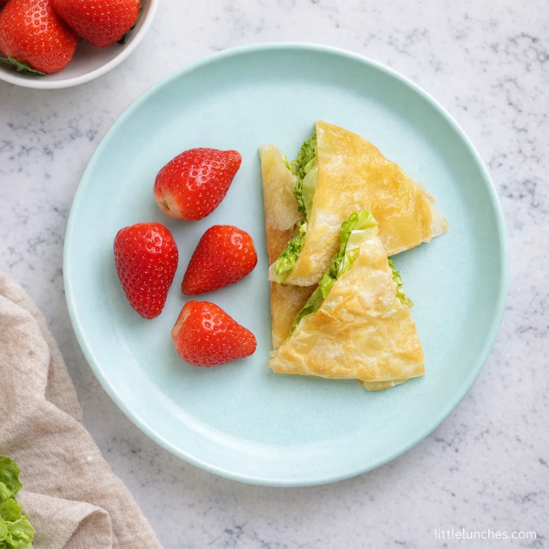 Broccoli quesadilla