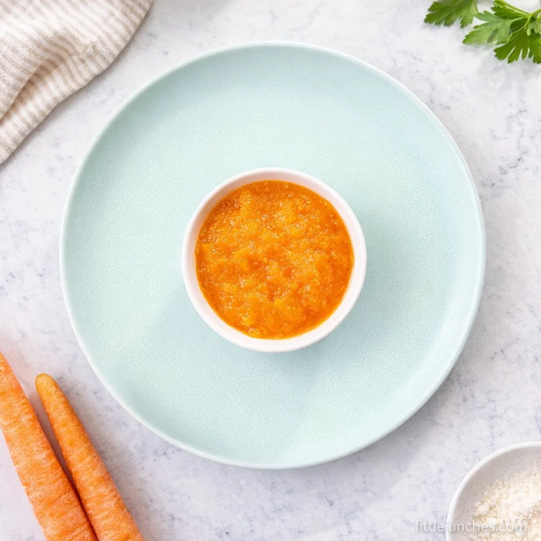 Carrot apple compote