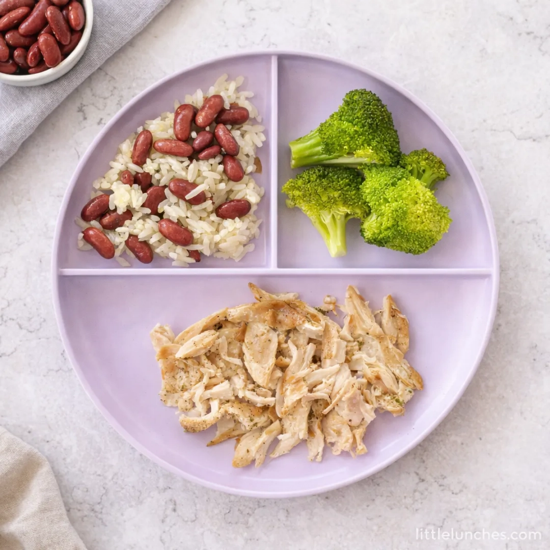 Chicken With Rice, Beans And Veggies