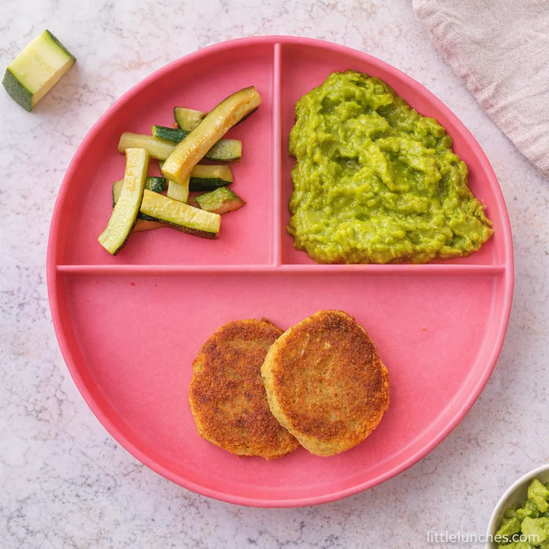 Chickpea Fritters With Veggies