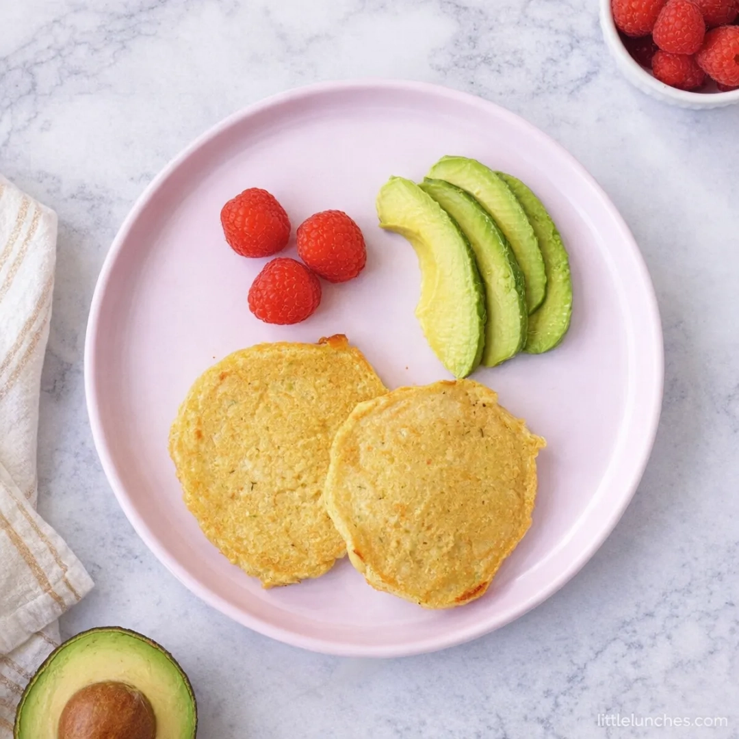 Chickpea quinoa veggie pancakes