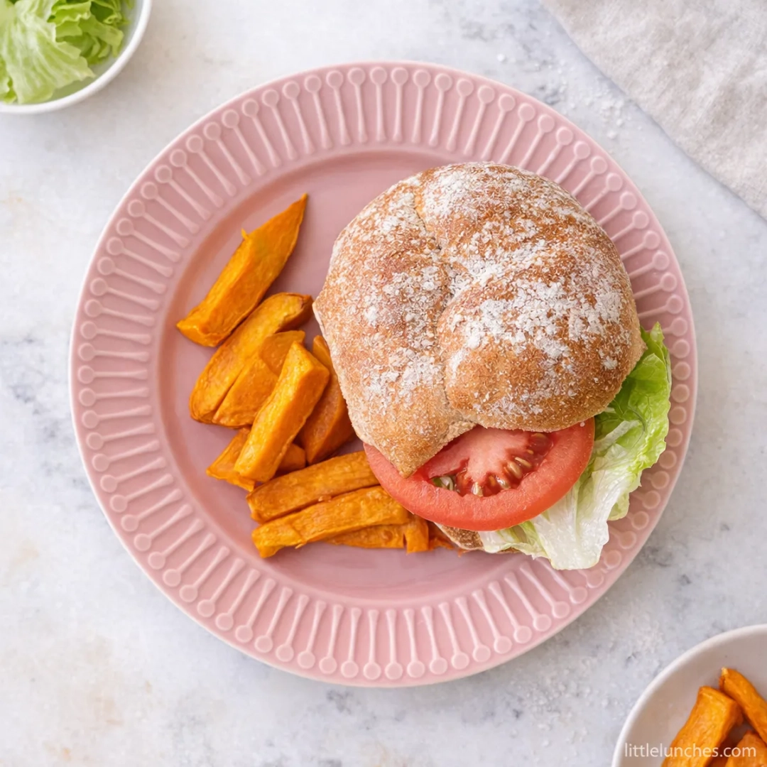 Chickpea veggie burger