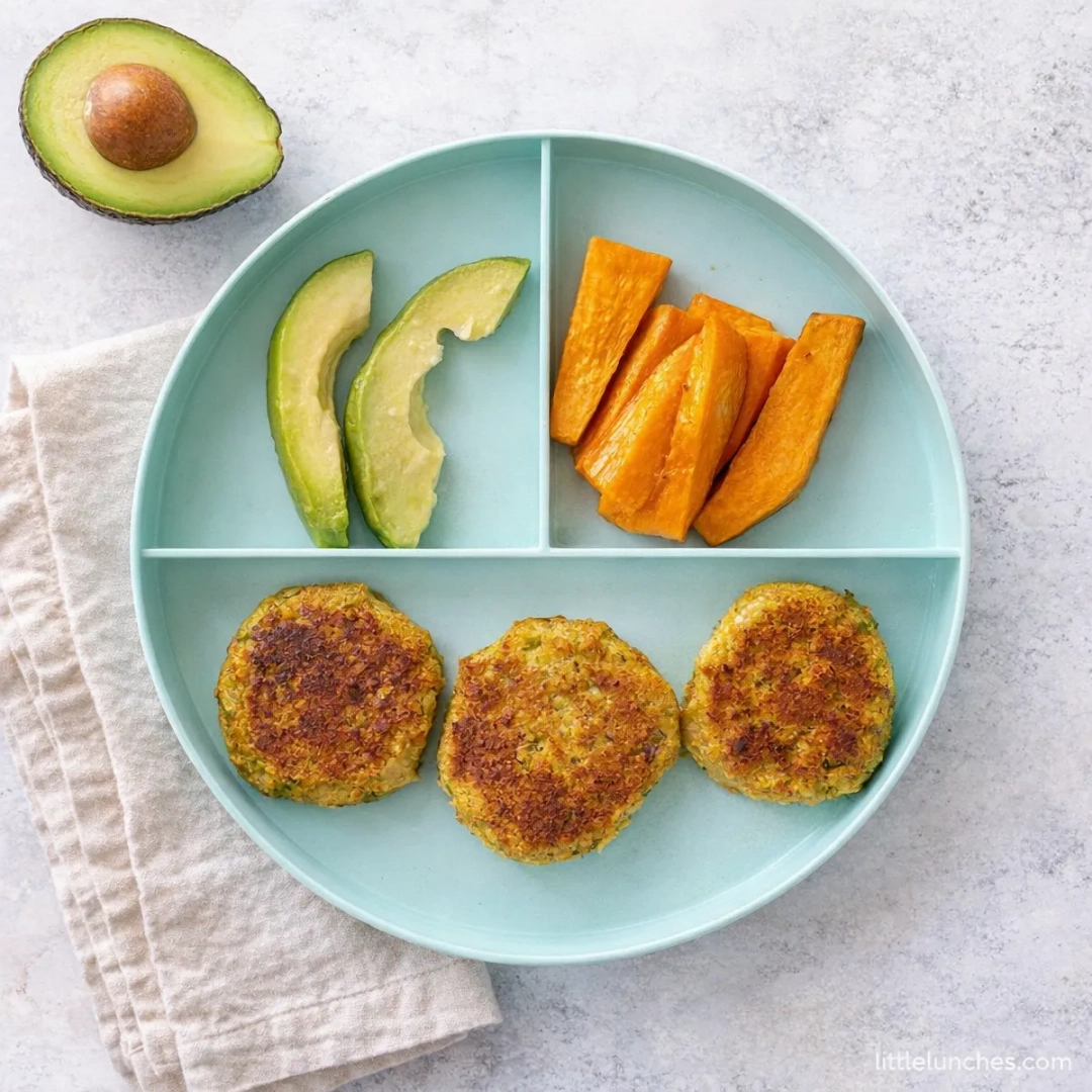 Chickpea veggie nuggets