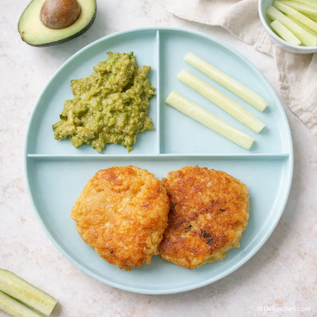 Cod and vegetable fish patties