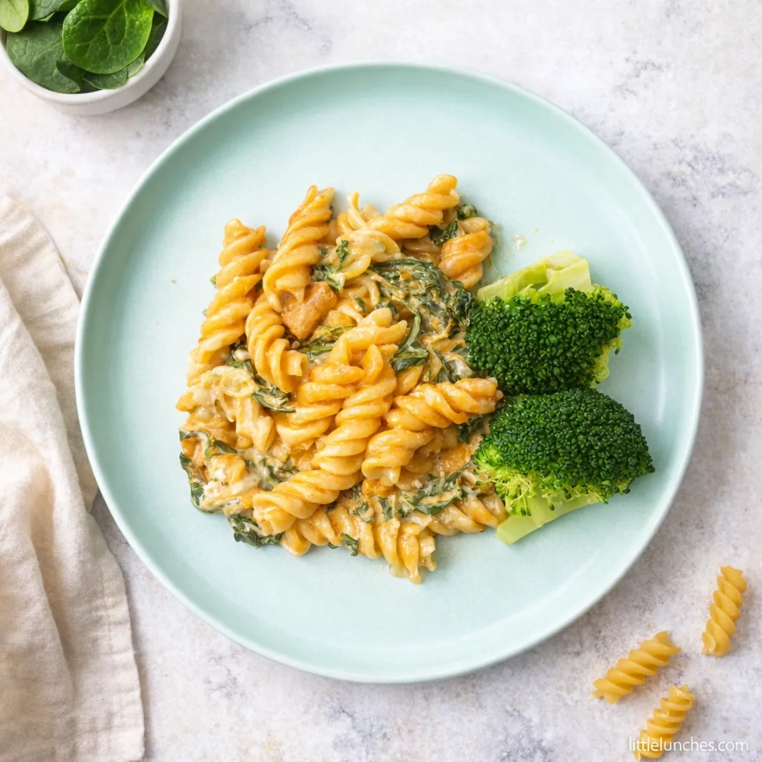 Creamy Spinach Pasta (Vegan)