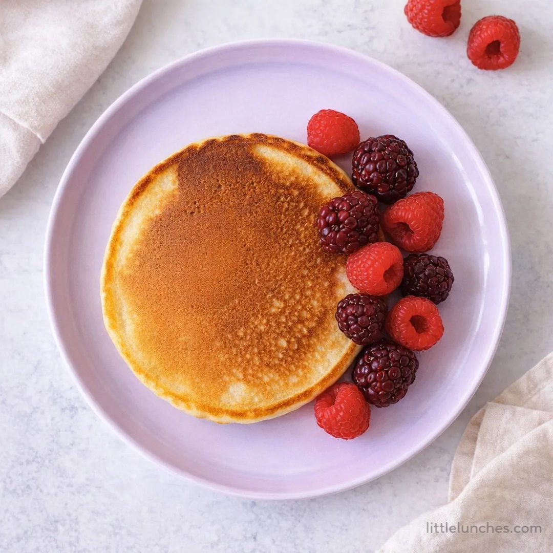 Fluffy almond pancakes