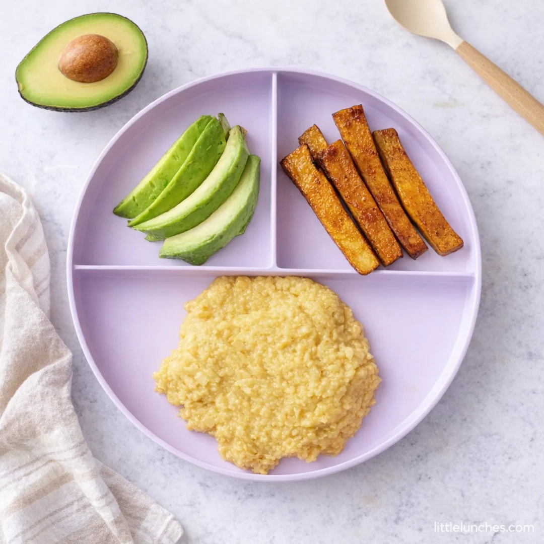 Hummus and cinnamon sweet potato fries