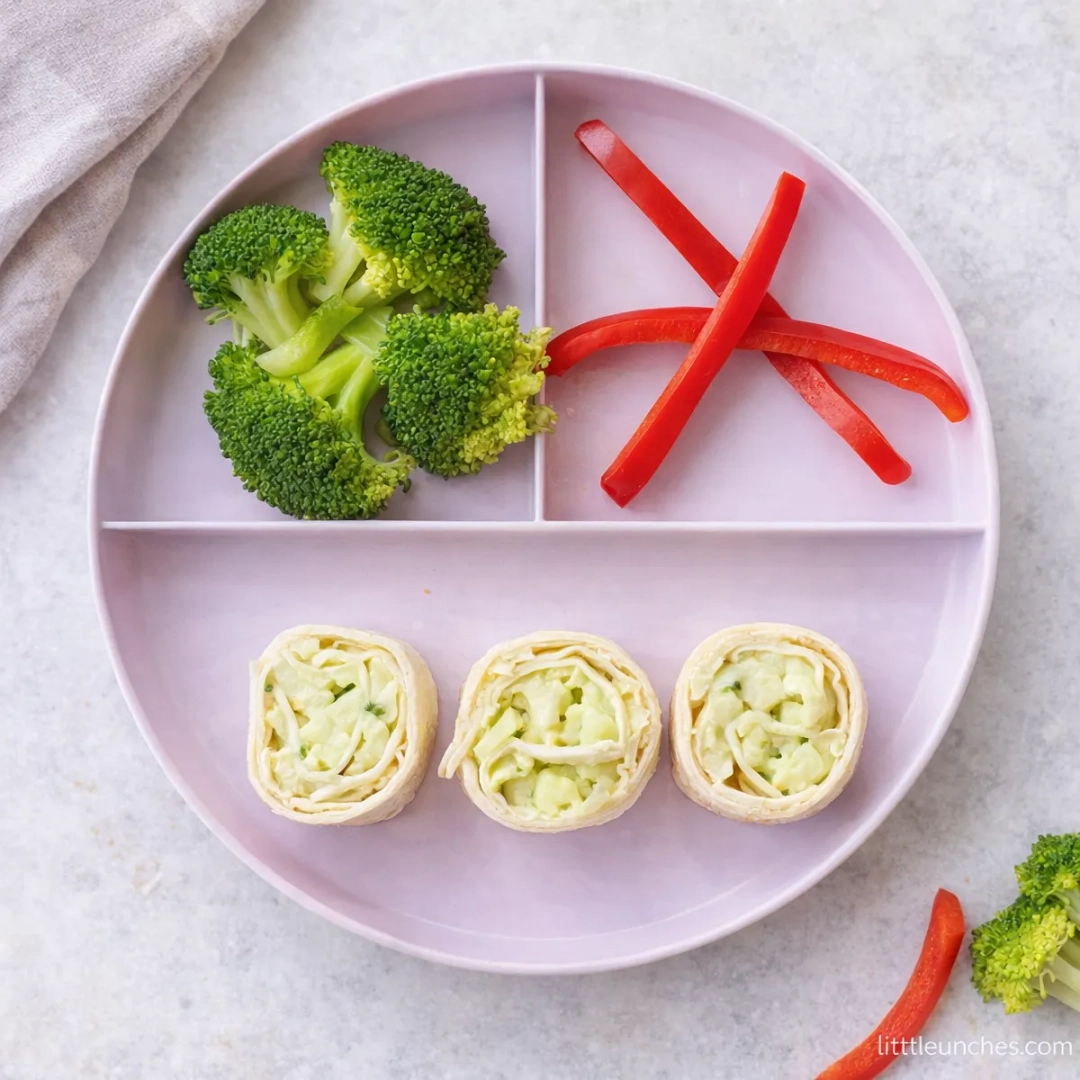 Hummus and cucumber pinwheels
