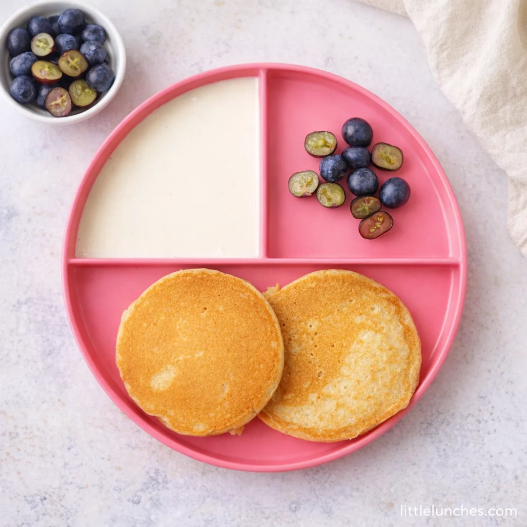 Lemon walnut pancakes