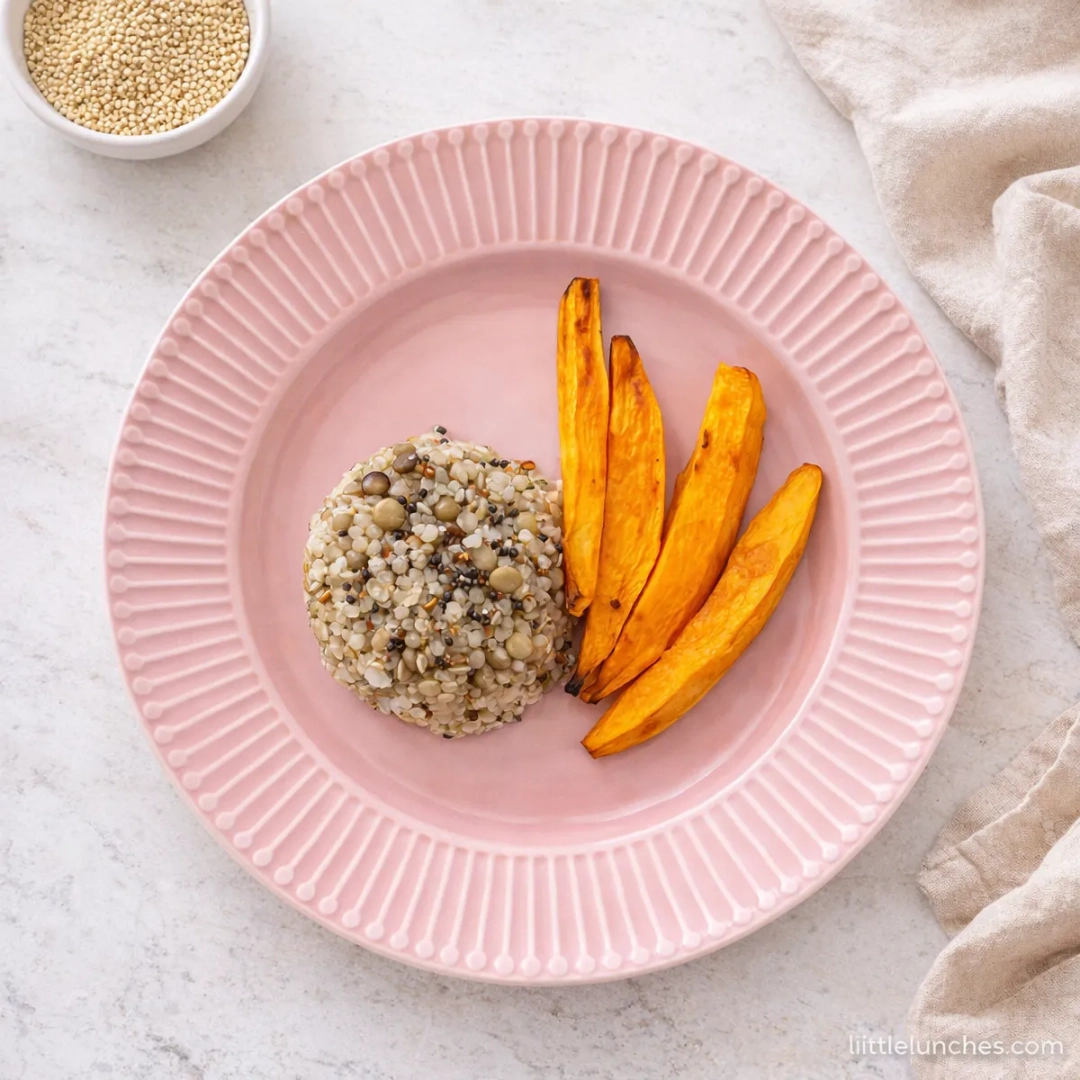 Lentil, quinoa, and veggies