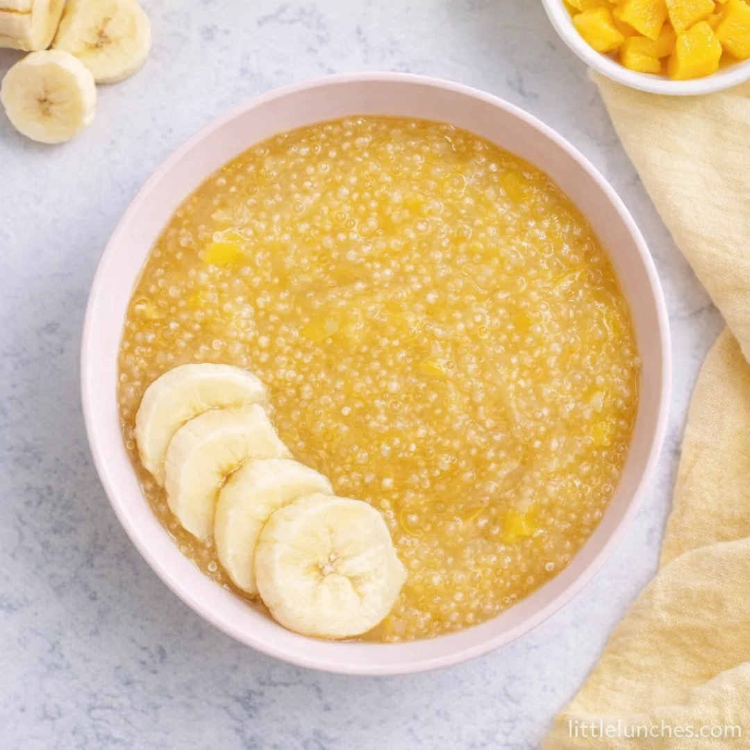 Mango And Banana Quinoa Porridge
