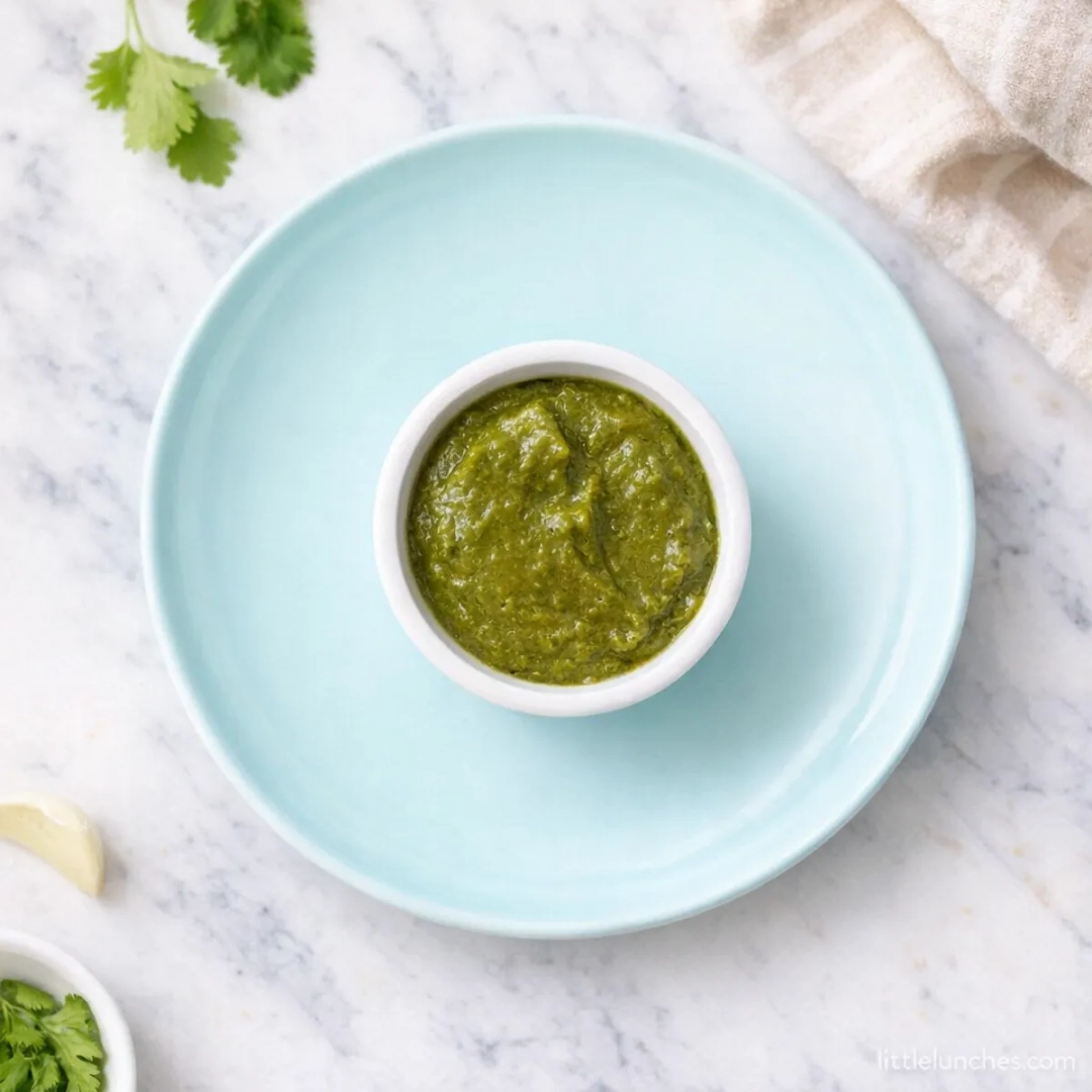 Spinach and bean puree