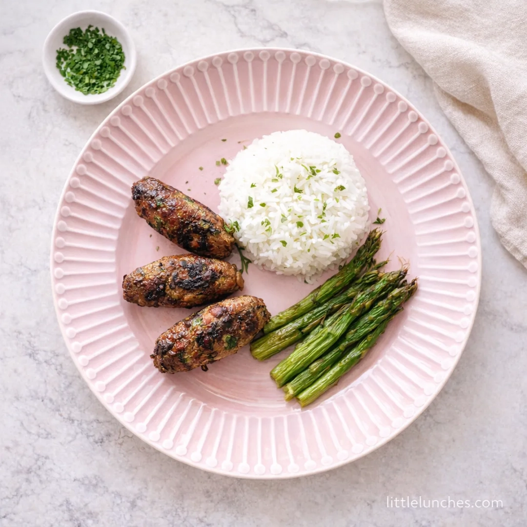 Spinach Lamb Fingers