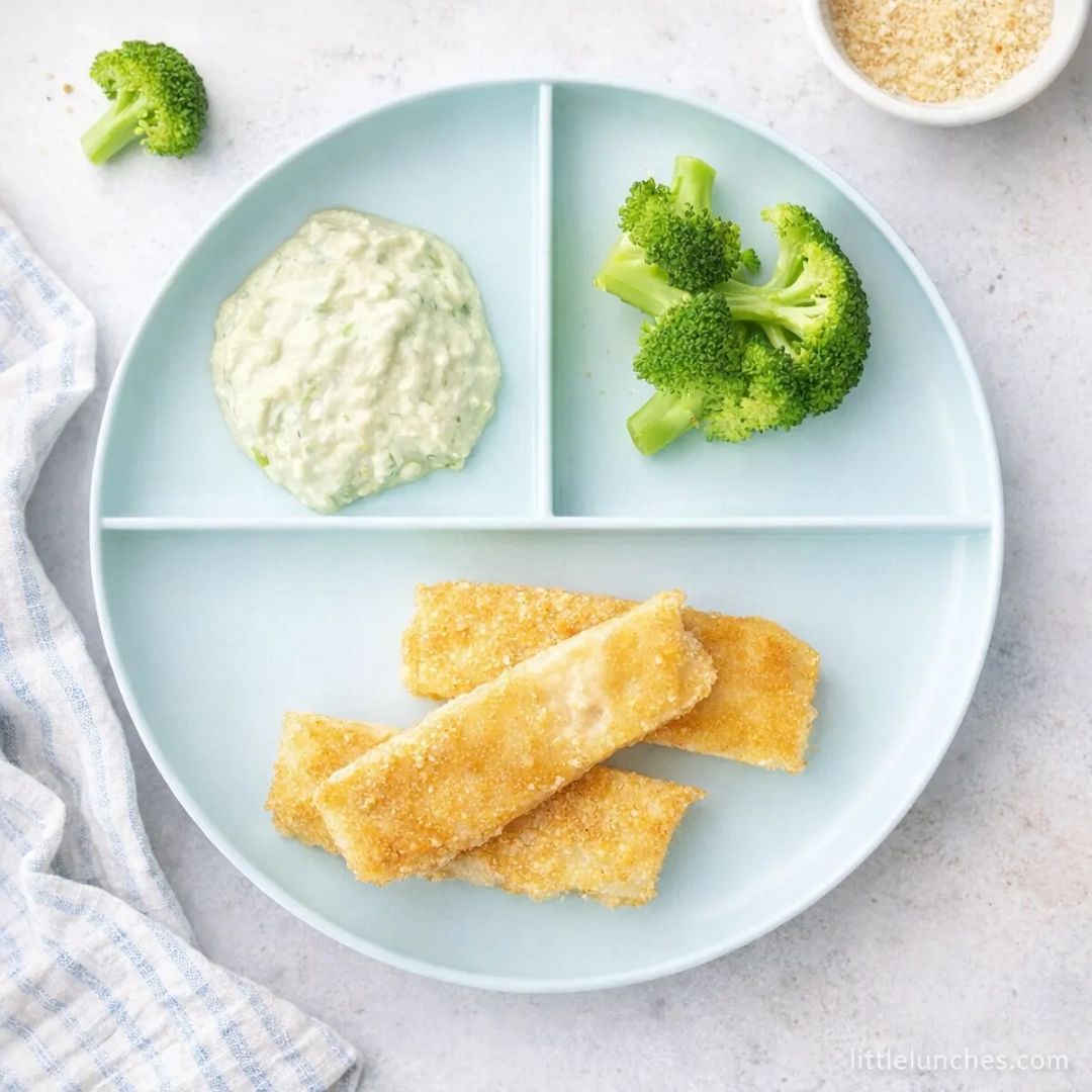 Tofu nuggets with yogurt dip