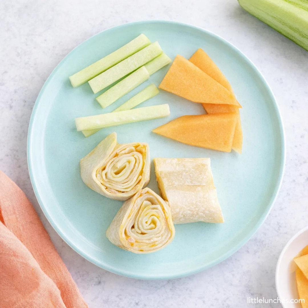 Turkey and cheese pinwheels