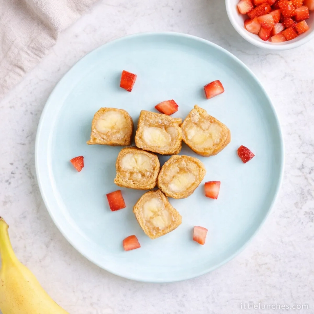 Vegan Peanut Butter And Banana Rollups